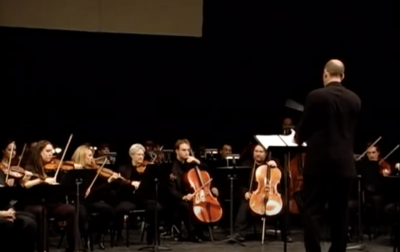 Boston Modern Orchestra Project performing Sawyer opera, "Our American Cousin"